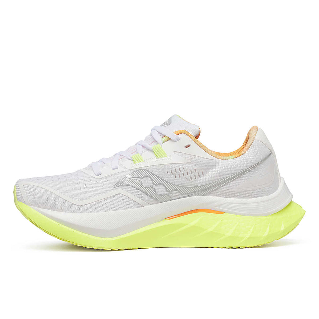 Saucony Women’s Endorphin Speed 4 - White / Sunny - Interval Running