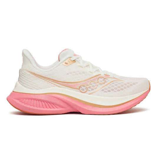 Saucony Women’s Endorphin Speed 5 – Ivory | Mauve - Interval Running