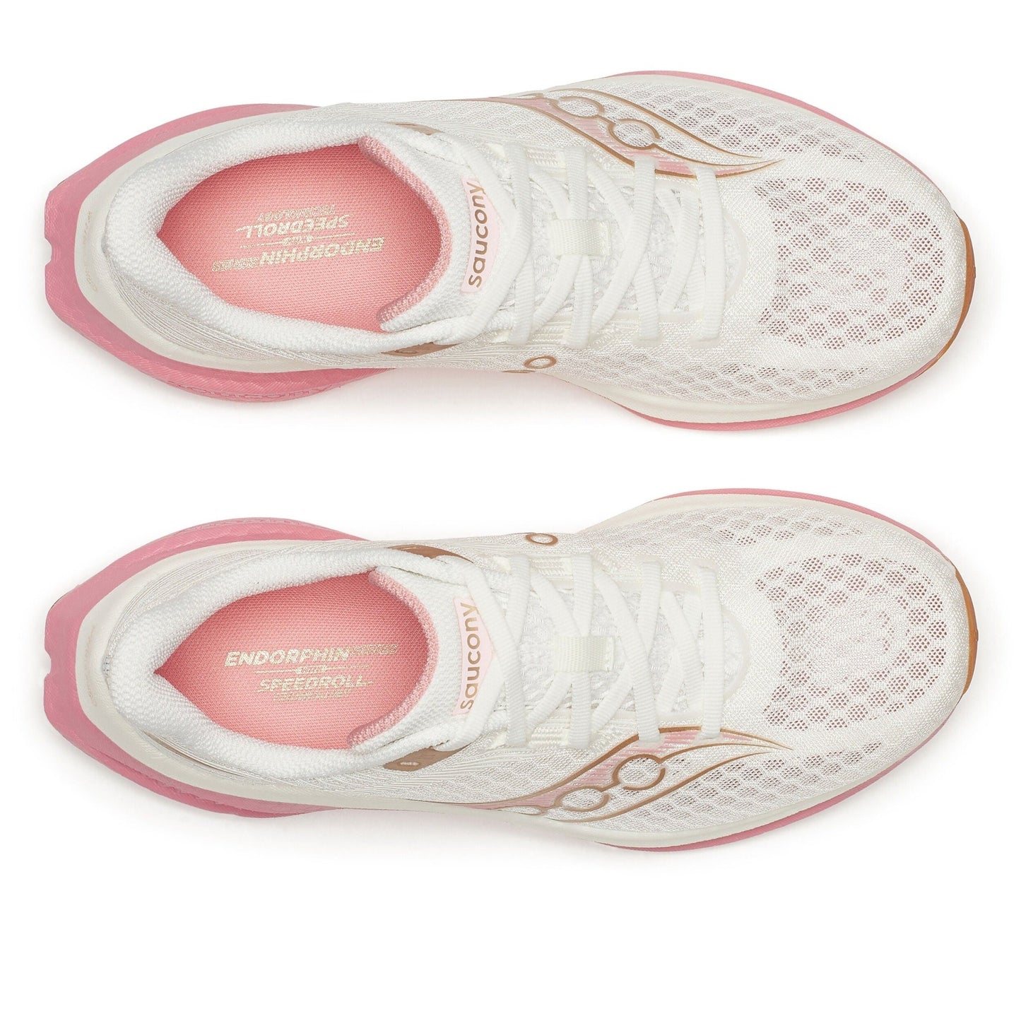 Saucony Women’s Endorphin Speed 5 – Ivory | Mauve - Interval Running