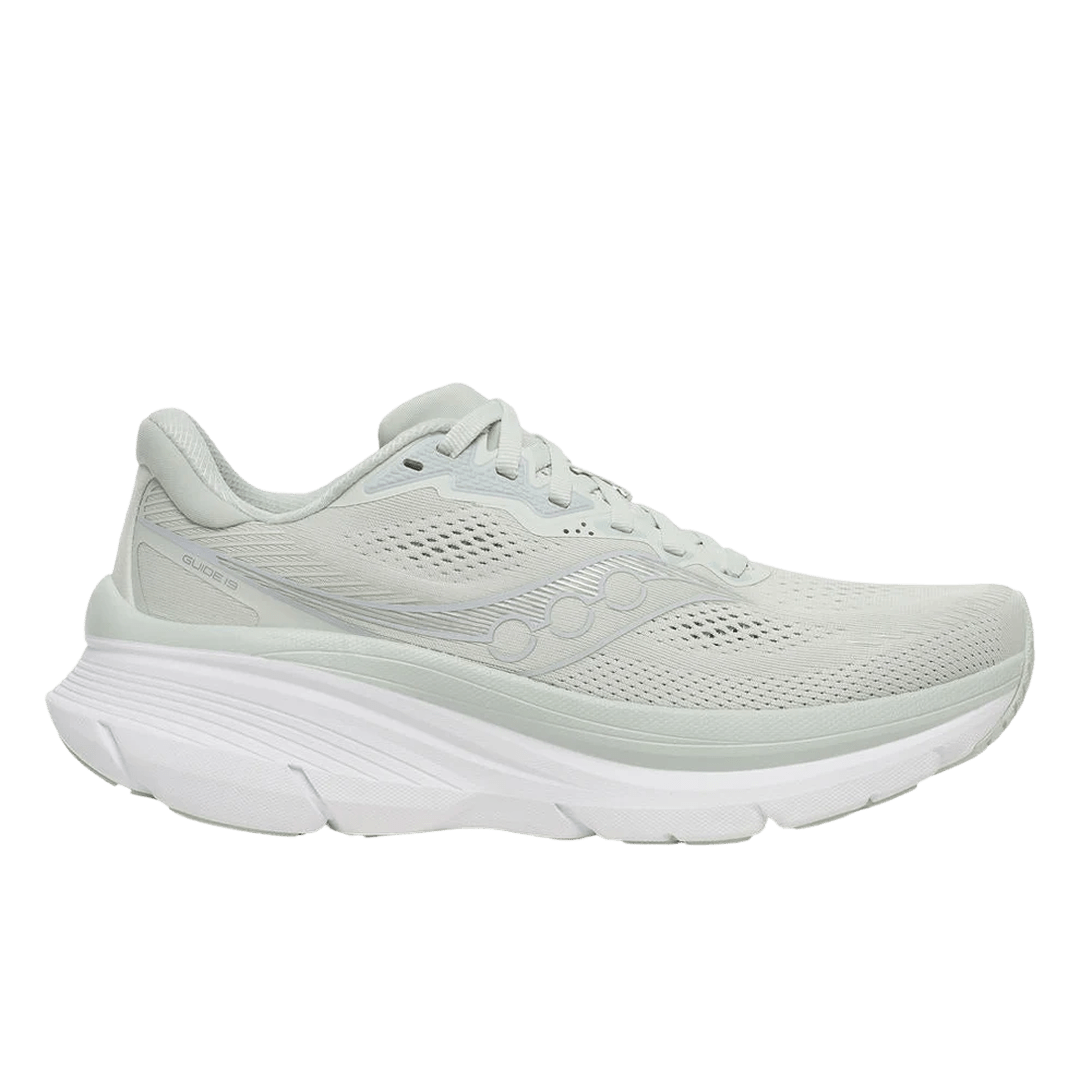 Saucony Women's Guide 19 – Cast / Silver - Interval Running