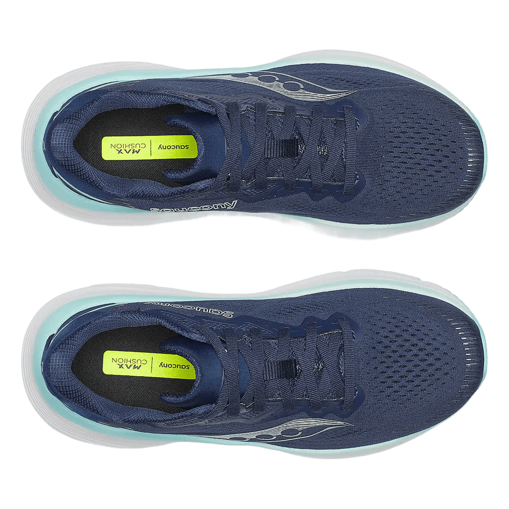 Saucony Women's Guide 19 - Navy / Aqua - Interval Running