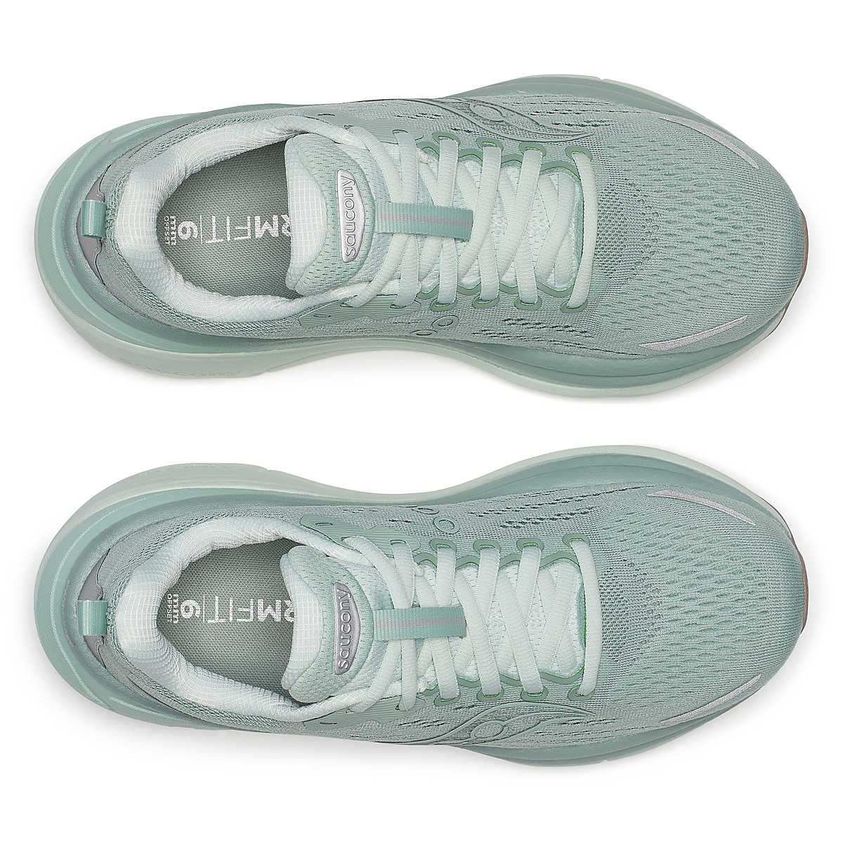 Saucony Women's Hurricane 25 | Iceberg & Aloe - Interval Running
