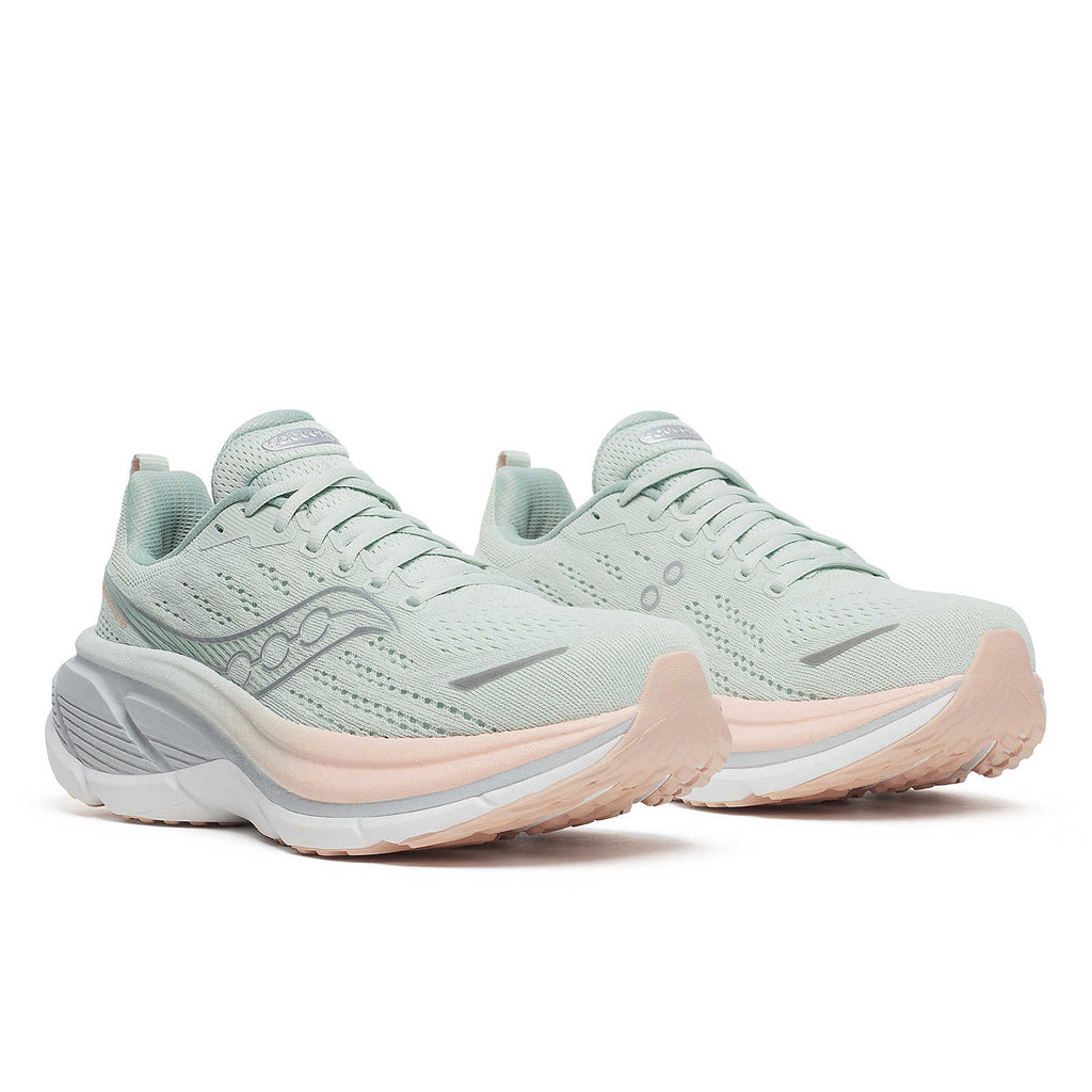 Saucony Women's Hurricane 25 | Mist / Cameo - Interval Running