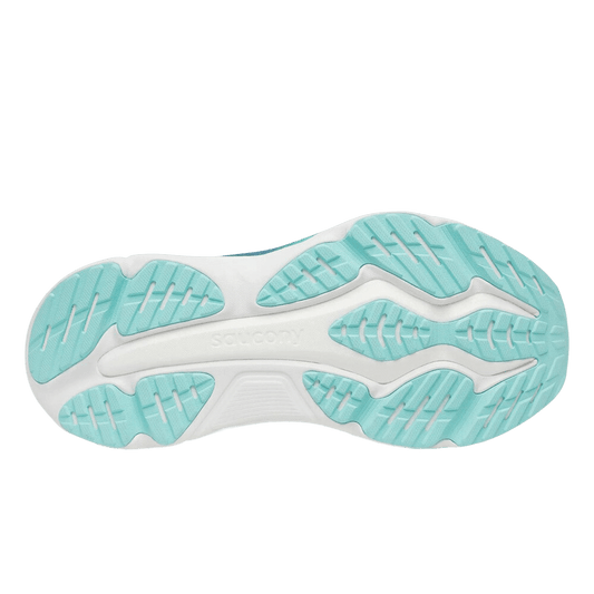 Saucony Women's Hurricane 25 | White / Navy - Interval Running