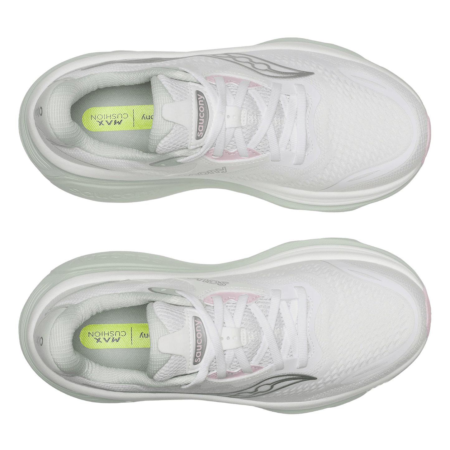 Saucony Women's Hurricane 26 – White / Cast - Interval Running