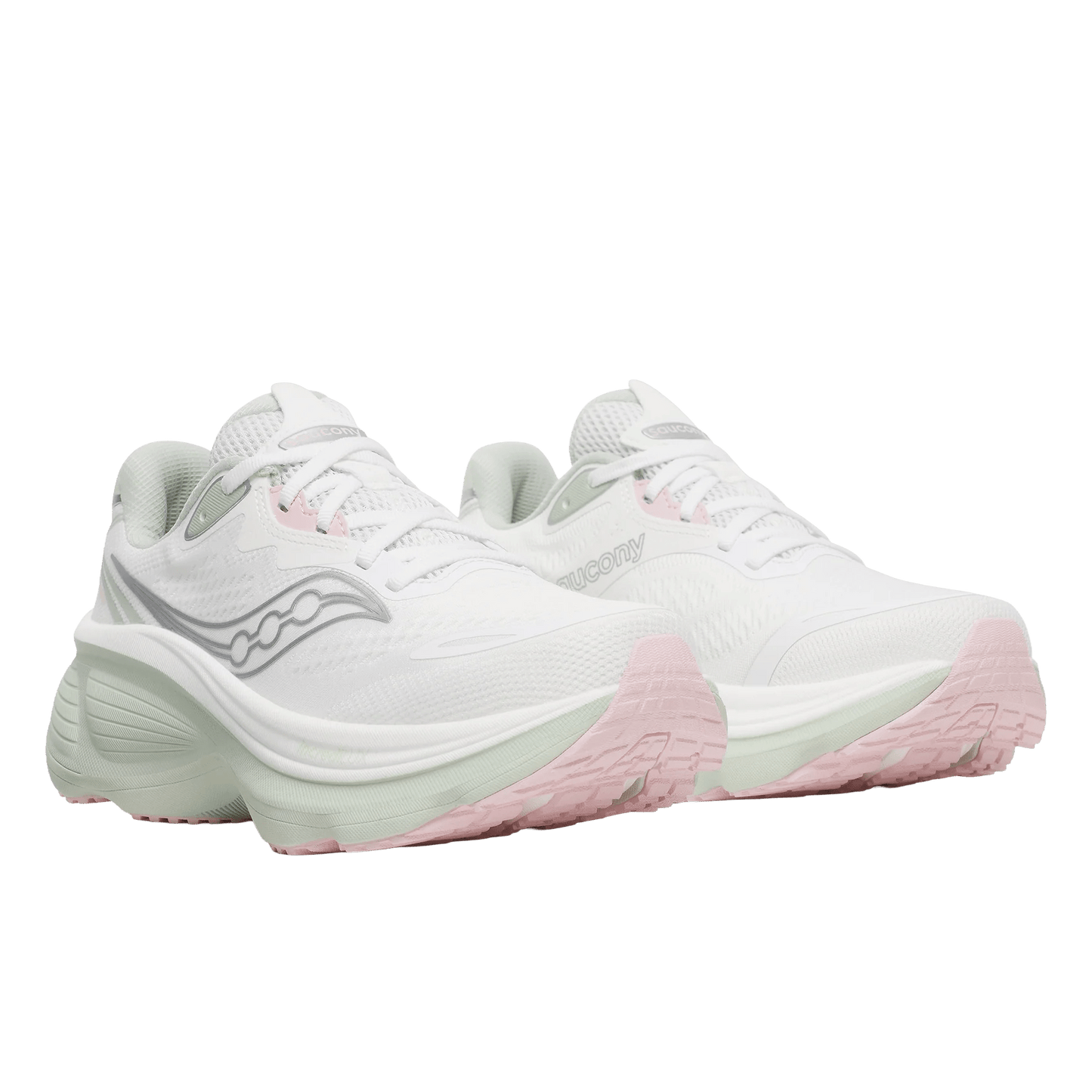 Saucony Women's Hurricane 26 – White / Cast - Interval Running