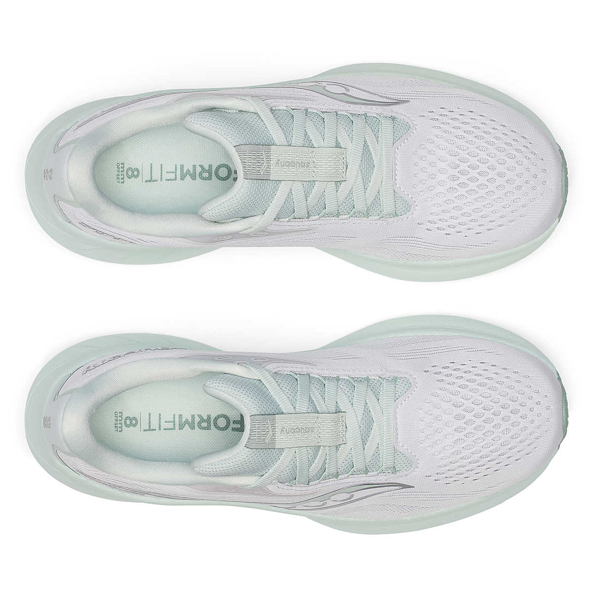 Saucony Women's Ride 18 - Fog / Mist - Interval Running