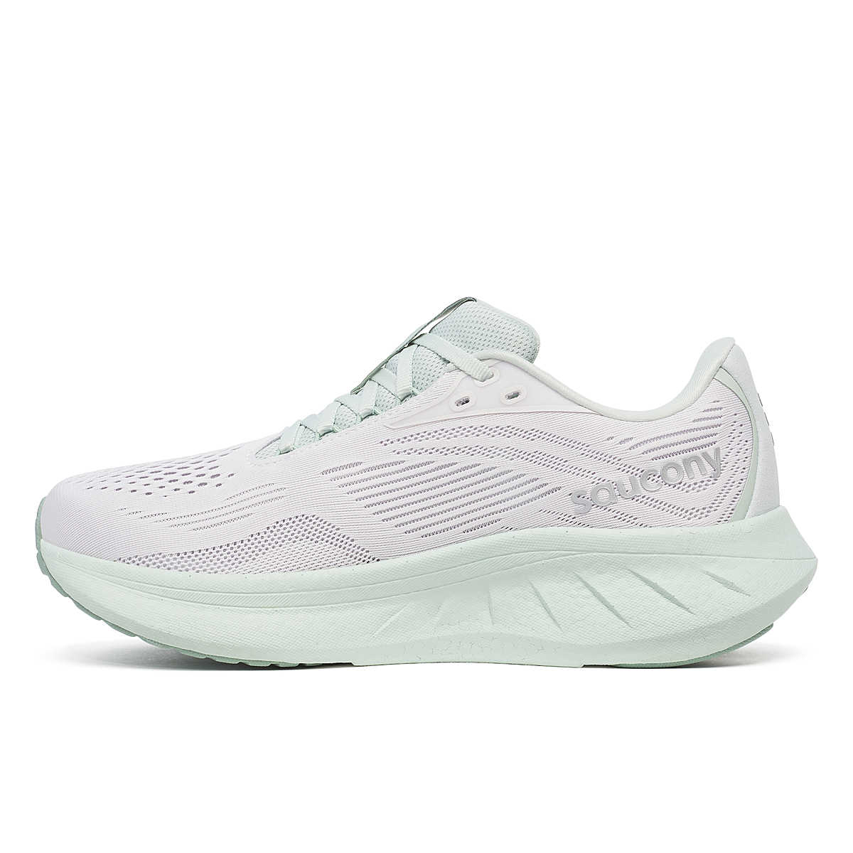 Saucony Women's Ride 18 - Fog / Mist - Interval Running