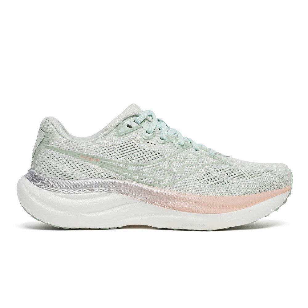 Saucony Women's Ride 19 - Mist / Cameo - Interval Running