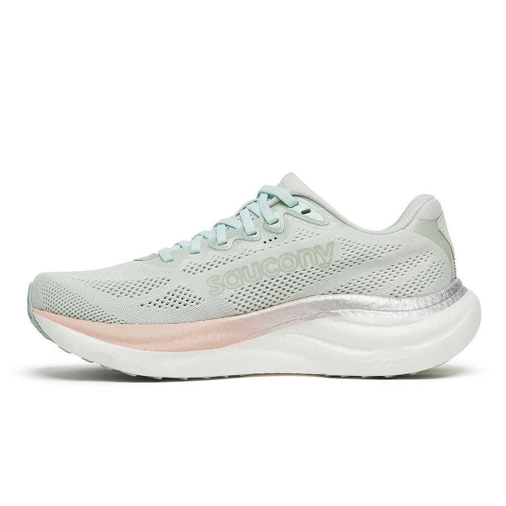 Saucony Women's Ride 19 - Mist / Cameo - Interval Running