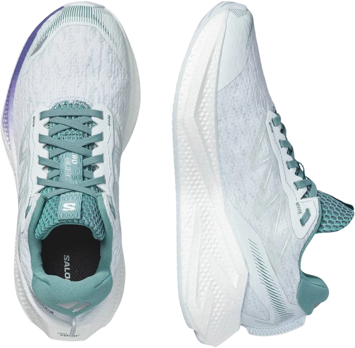 Salomon Women's Aero Glide 4 – Ancient Water / White / Oil Blue