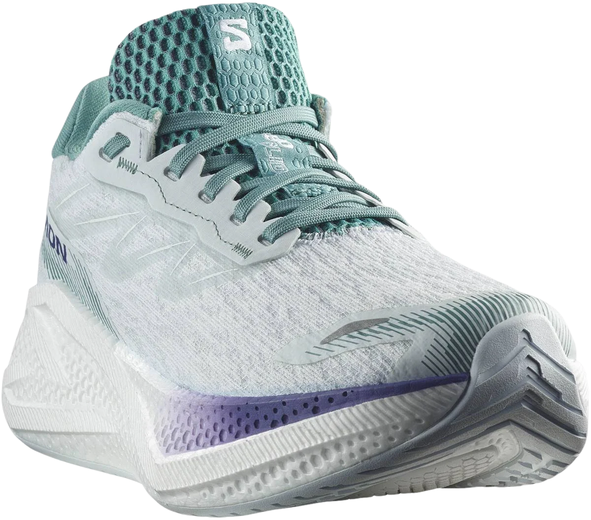 Salomon Women's Aero Glide 4 – Ancient Water / White / Oil Blue