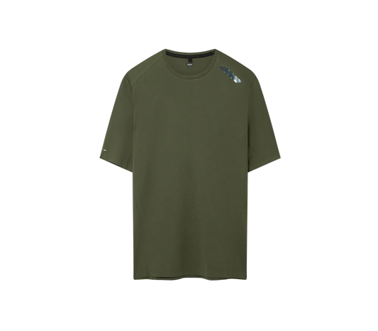 Soar Men's Eco Tech T - Dark Green - Interval Running