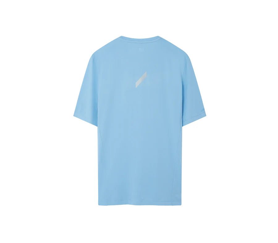 Soar Men's Eco Tech T - Sky Blue - Interval Running