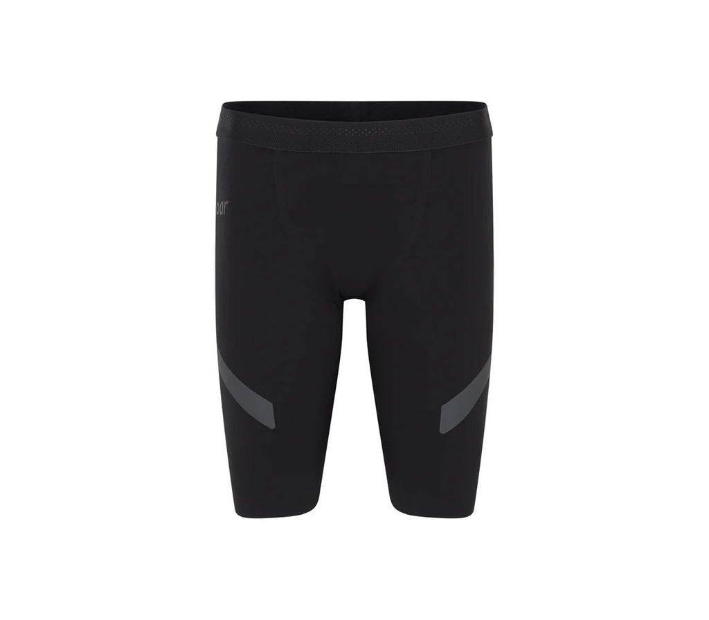 Soar Men's Half Tights - Black - Interval Running
