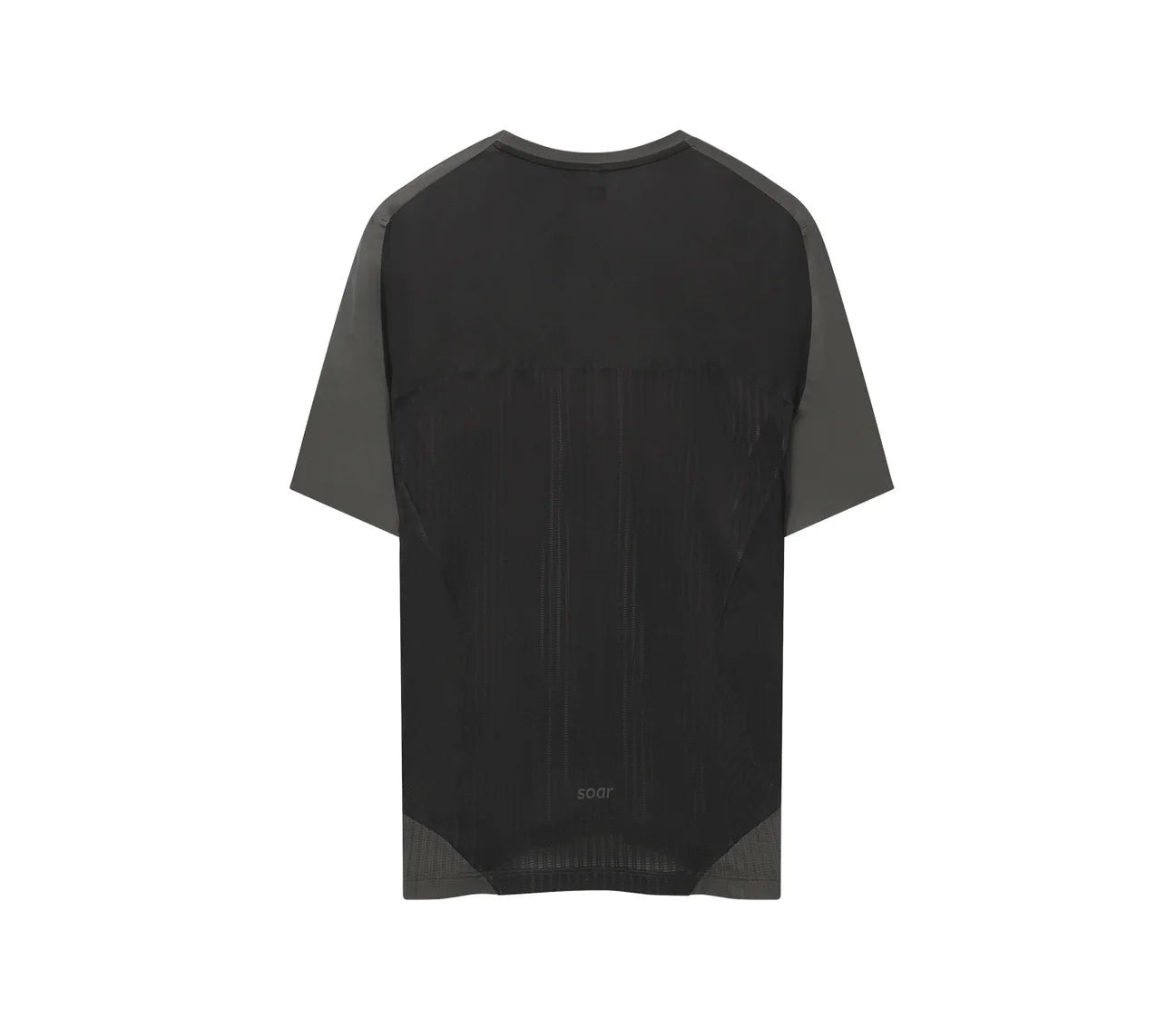 Soar Men's Hot Weather T - Black/Grey - Interval Running