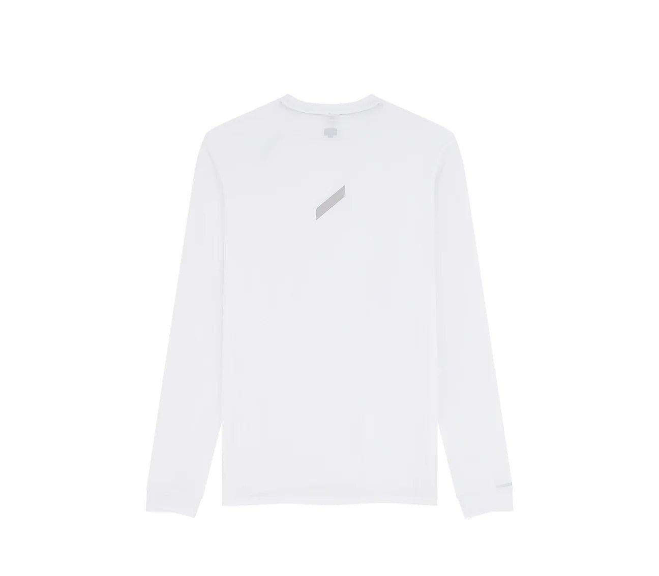 Soar Men's Long Sleeve Tech T - White - Interval Running