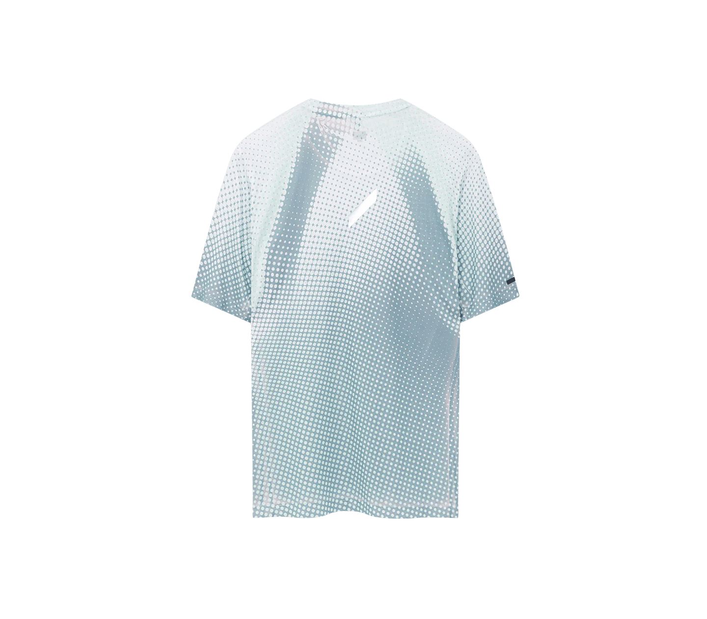 Soar Men's Printed Tech T - Grey / Sage Dots - Interval Running