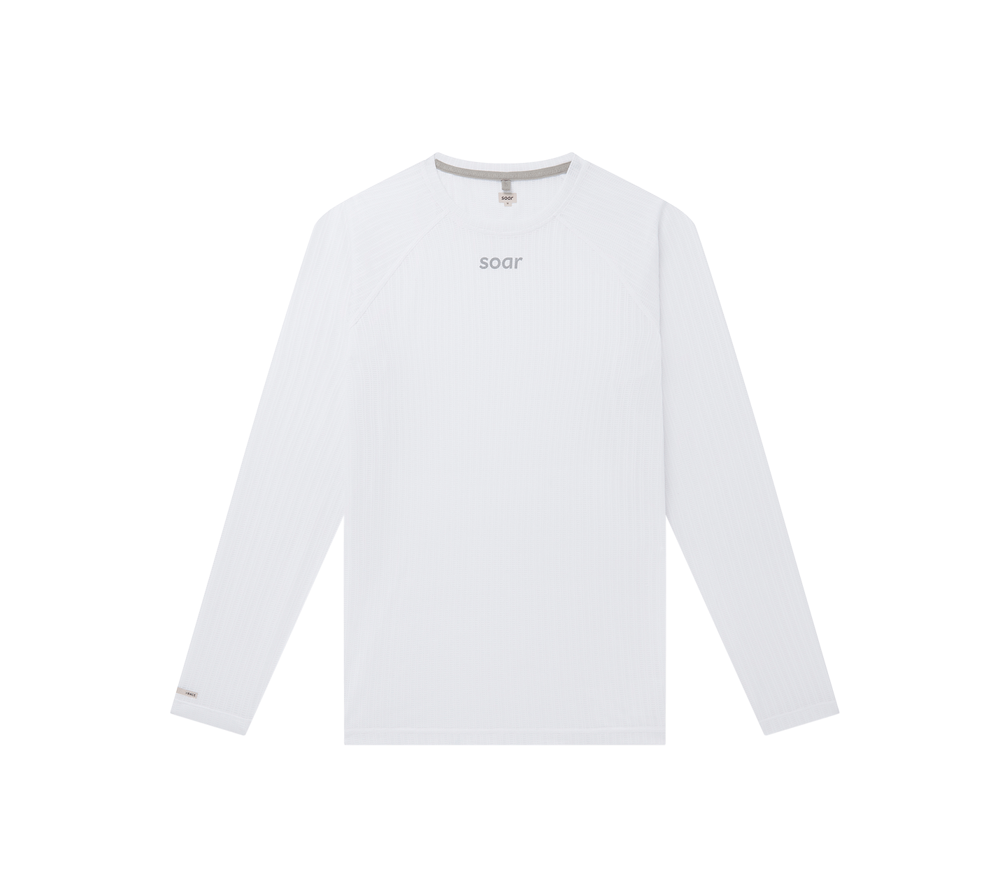 Soar Men's Race Base Layer - White - Interval Running