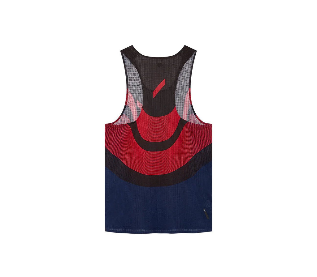 Soar Men's Race Vest - Black / Red / Navy - Interval Running