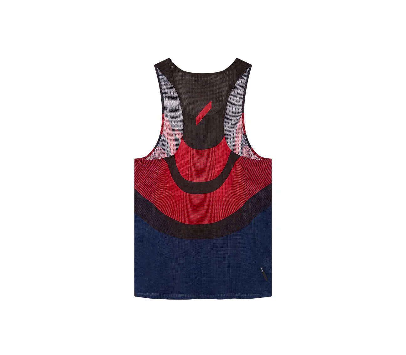 Soar Men's Race Vest - Black / Red / Navy - Interval Running