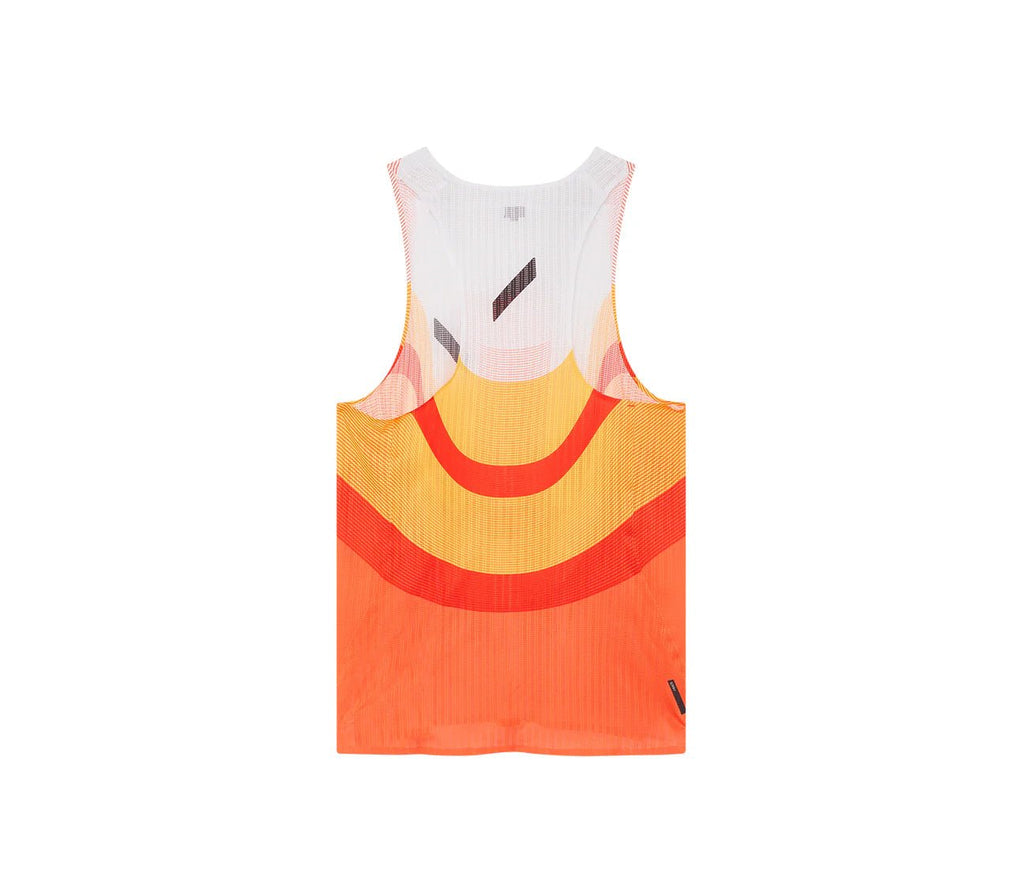 Soar Men's Race Vest - Orange / Red / White - Interval Running