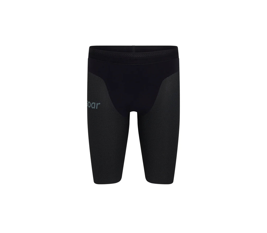 Soar Men's Speed Shorts - Black - Interval Running