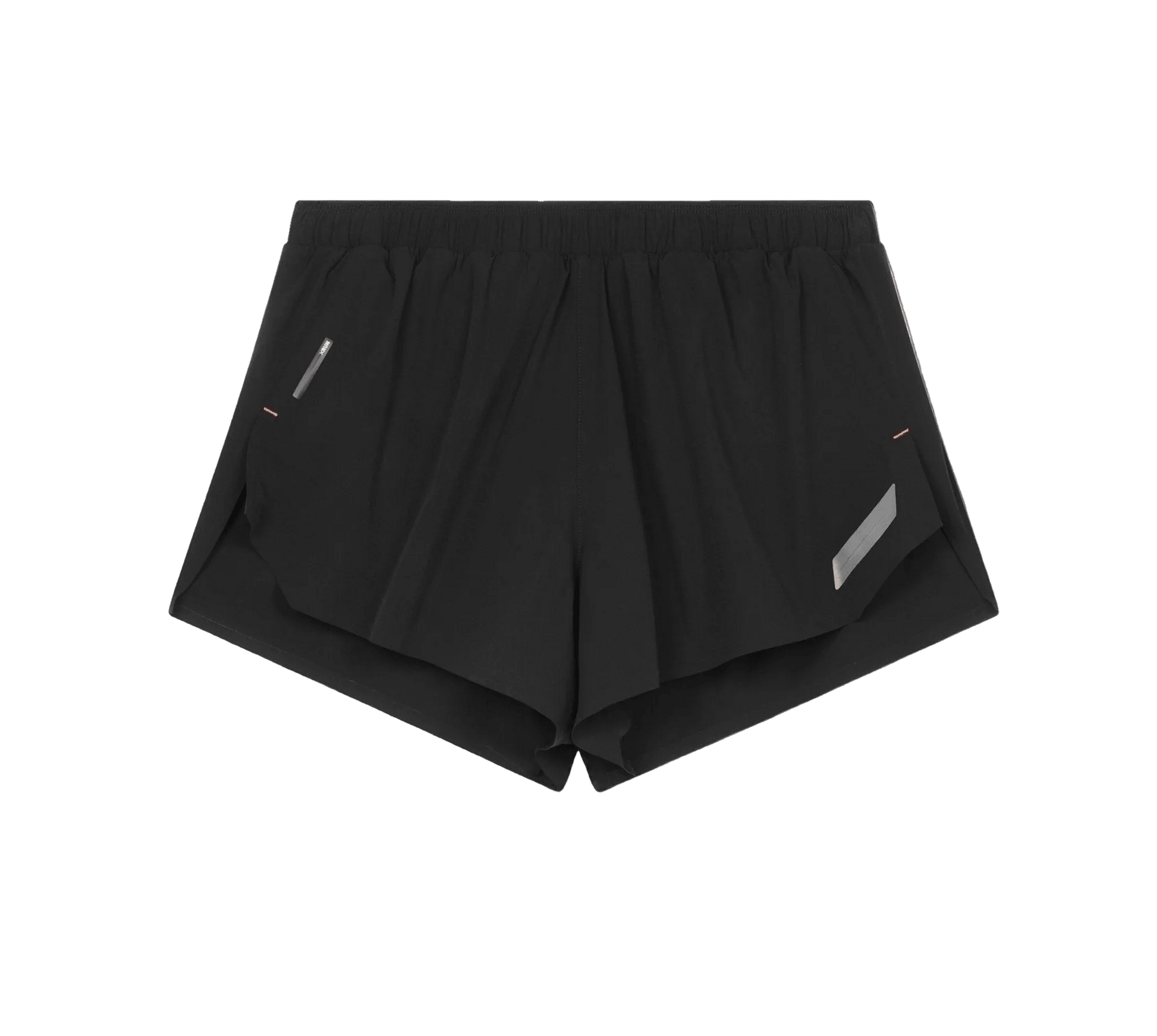 Soar Men's Split Shorts - Black - Interval Running