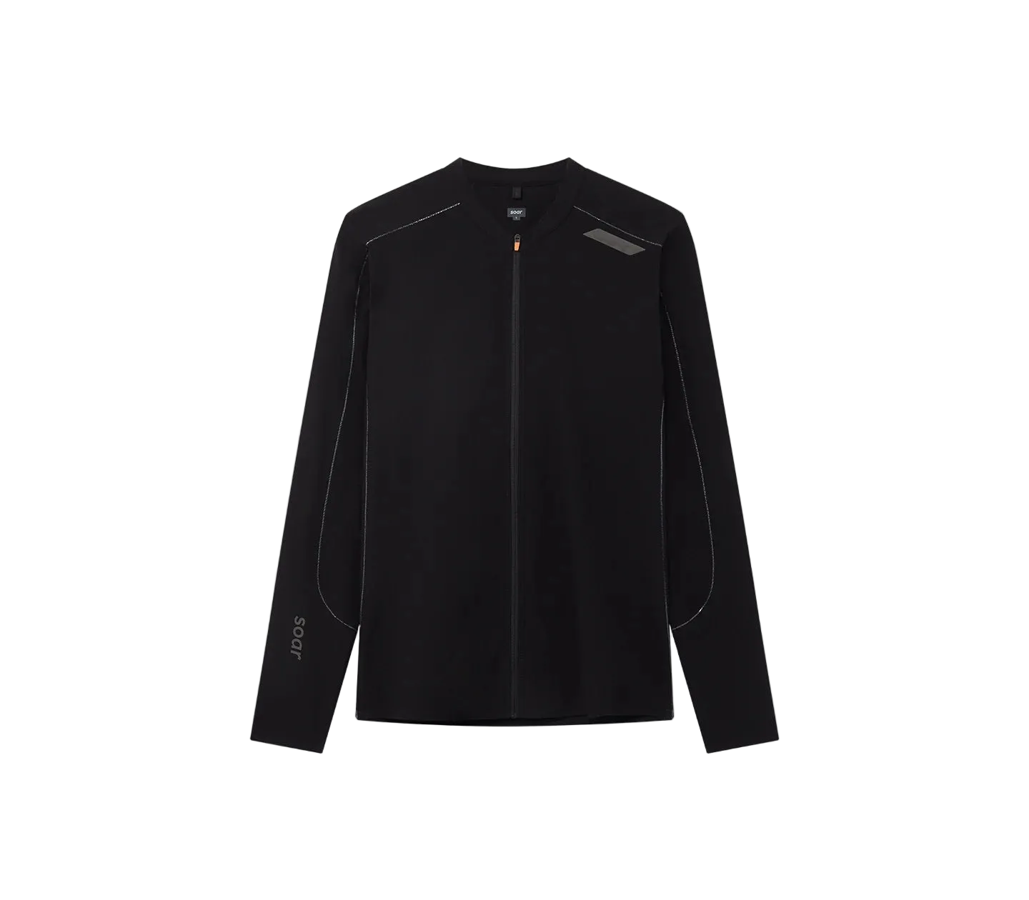 Soar Men's Tempo Top | Black - Interval Running