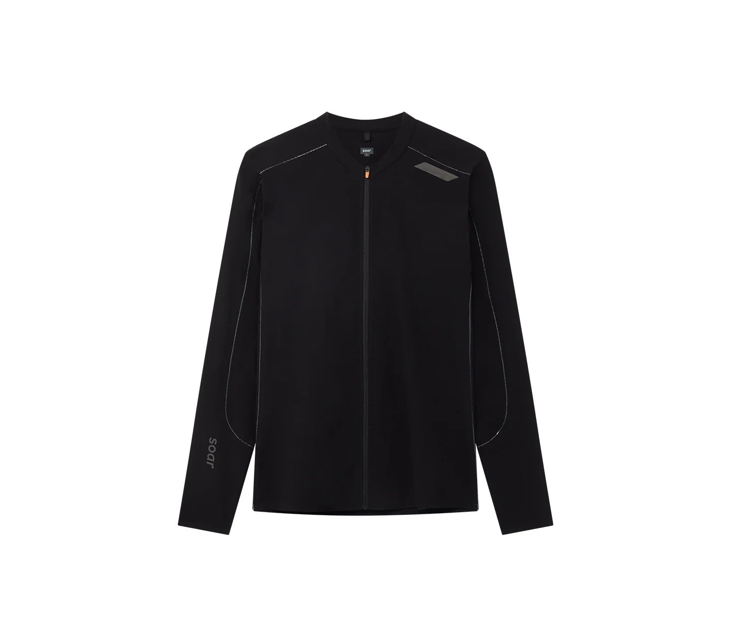 Soar Men's Tempo Top | Black - Interval Running