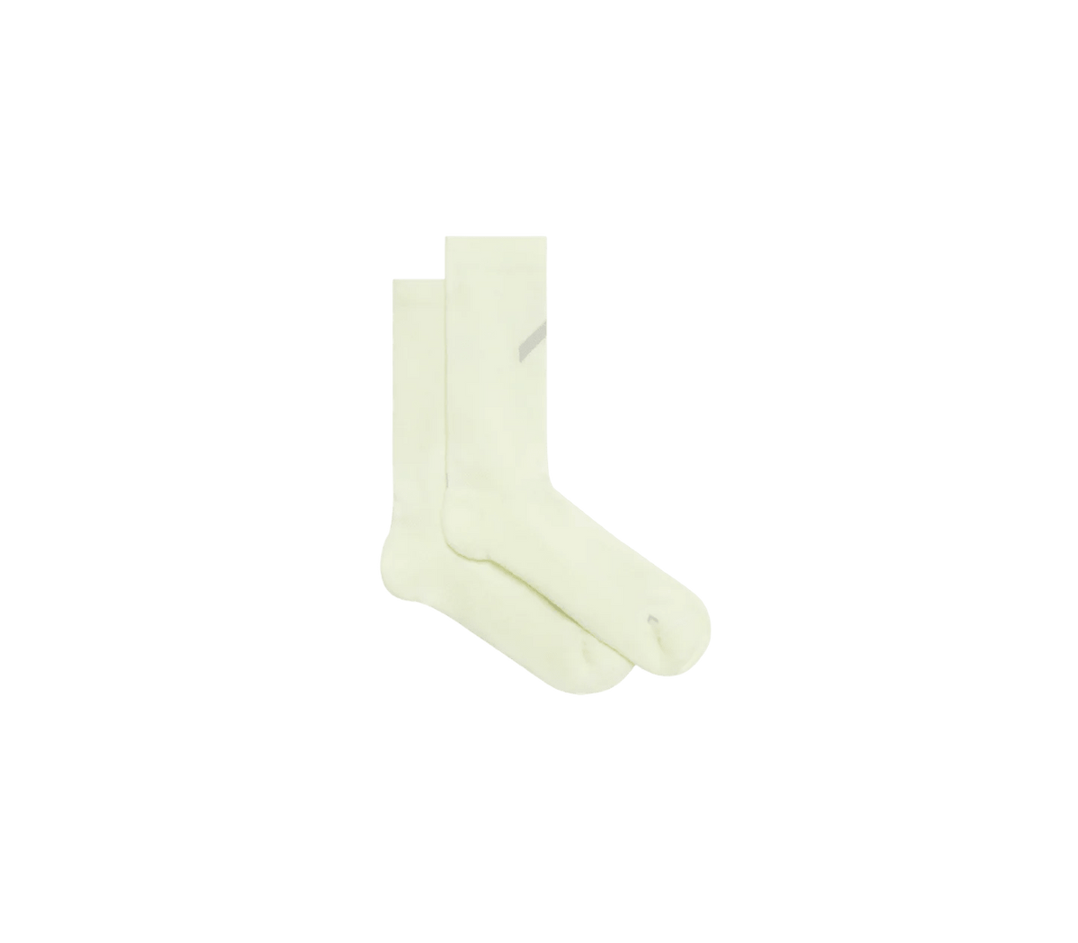 Soar Merino Crew Sock – Cream / Grey - Interval Running