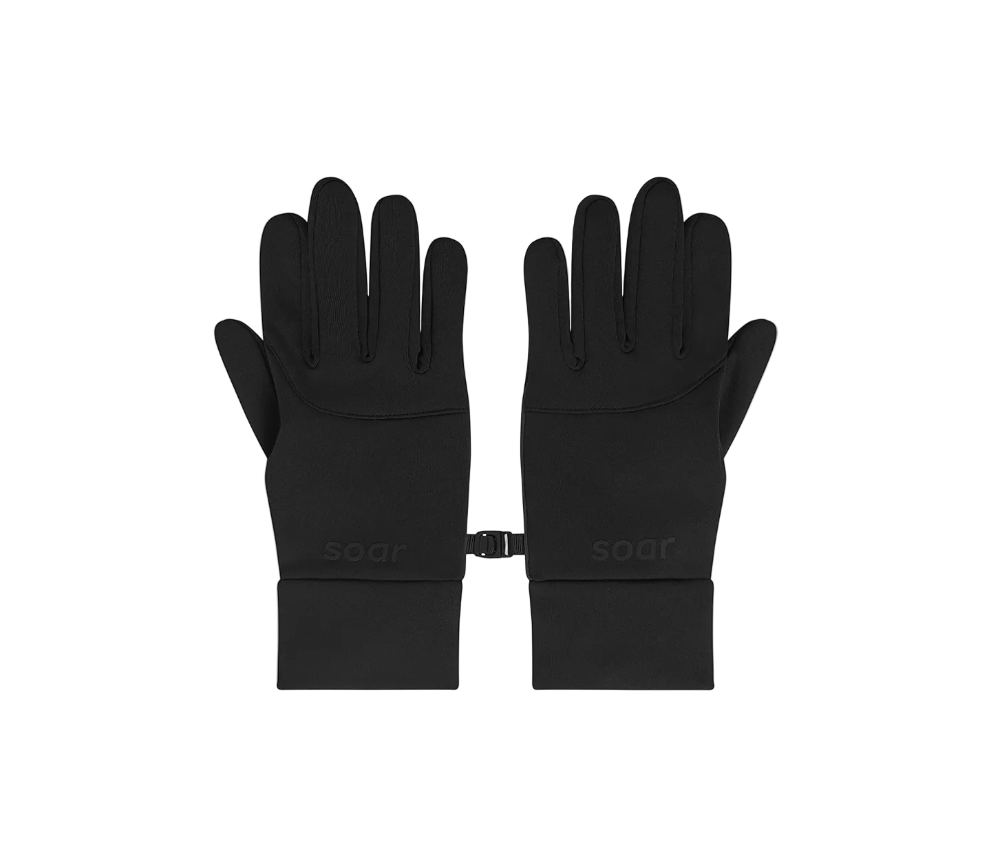 Soar Winter Gloves - Black - Interval Running
