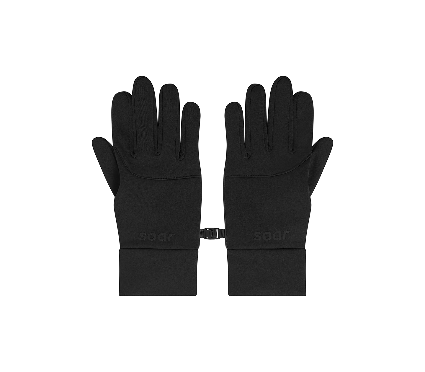 Soar Winter Gloves - Black - Interval Running