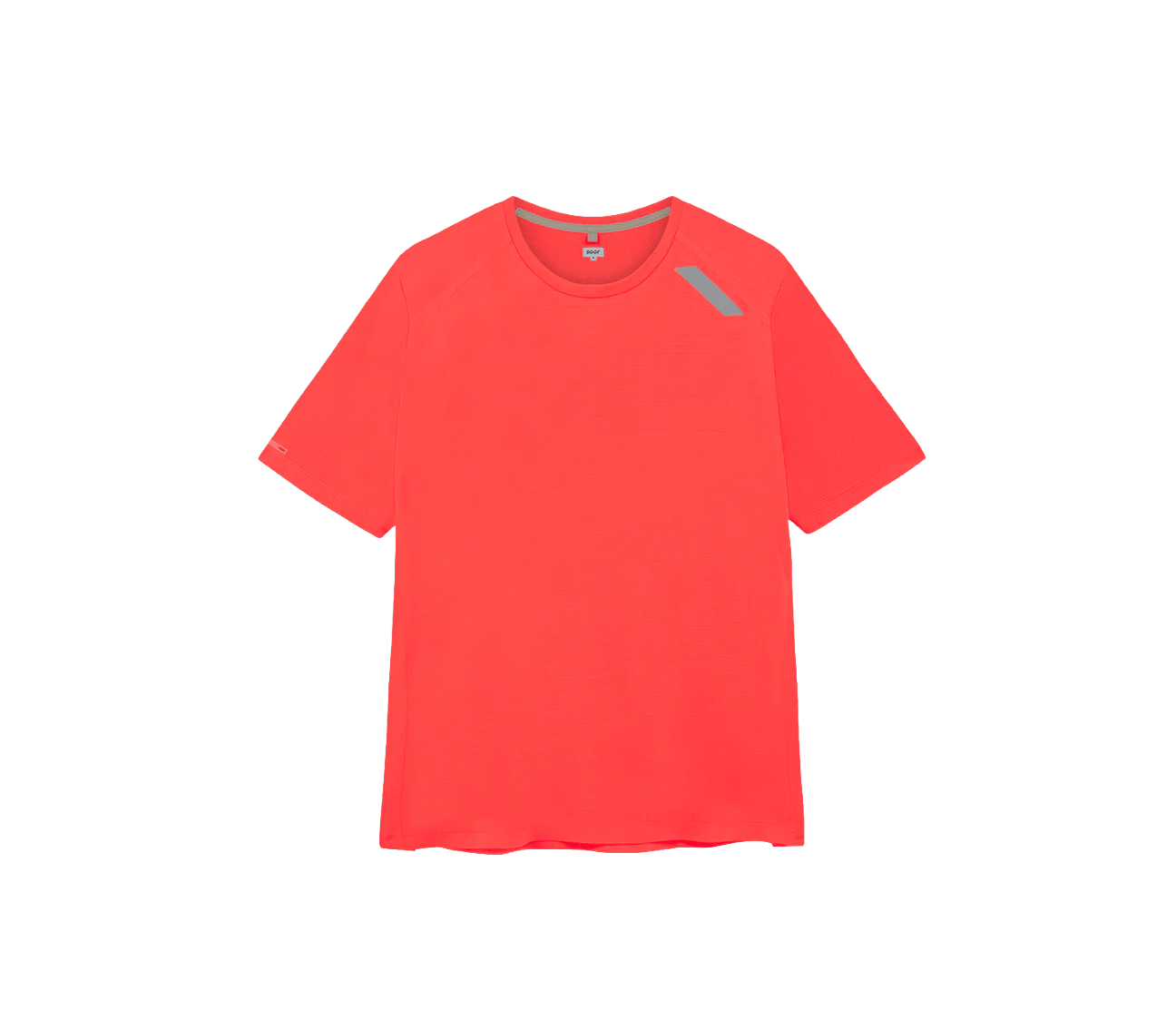 Soar Women's Eco Tech Tee - Fluro Coral - Interval Running