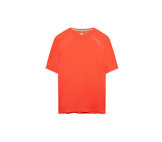 Soar Women's Eco Tech Tee - Orange - Interval Running