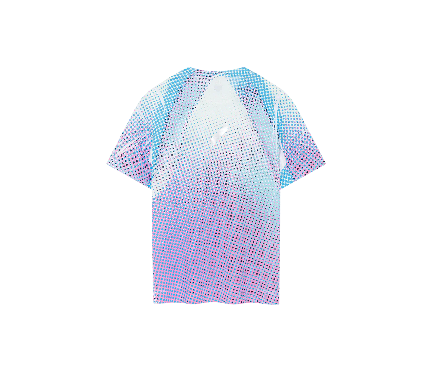 Soar Women's Printed Tech Tee - Blue / Magenta - Interval Running