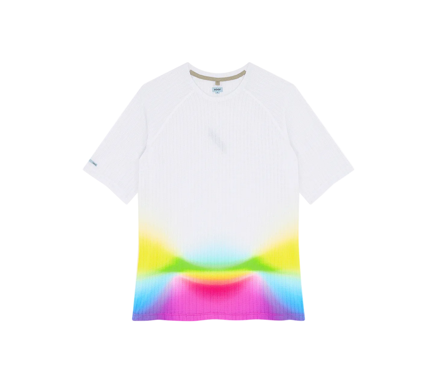 Soar Women's Race Tee - Summer / Rainbow - Interval Running