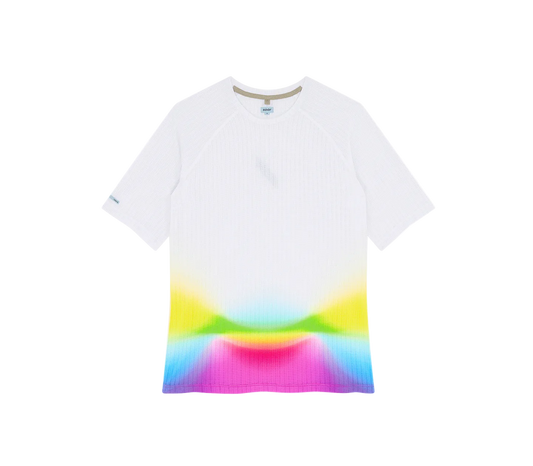 Soar Women's Race Tee - Summer / Rainbow - Interval Running