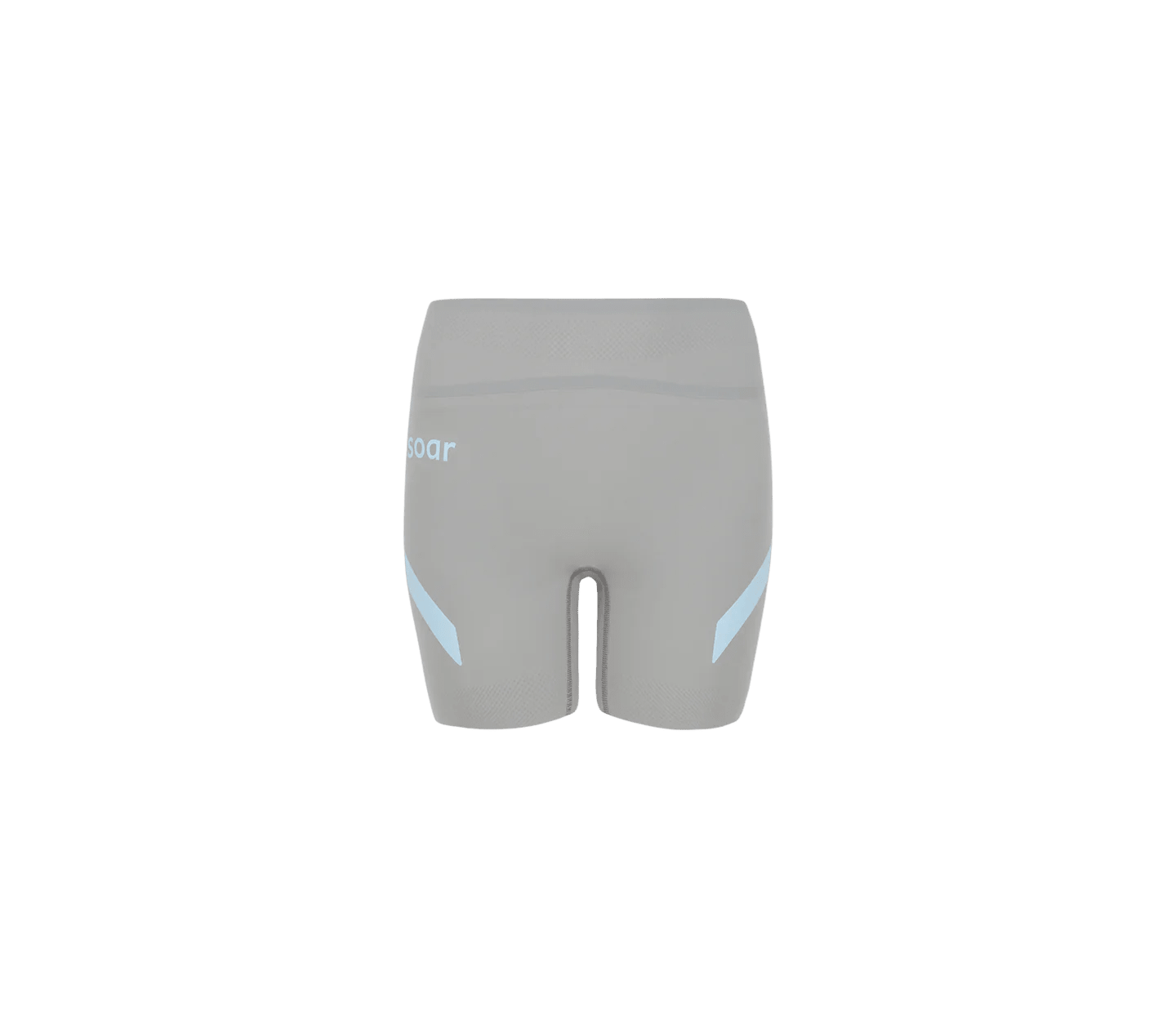 Soar Women's Speed Shorts - Silver Grey - Interval Running