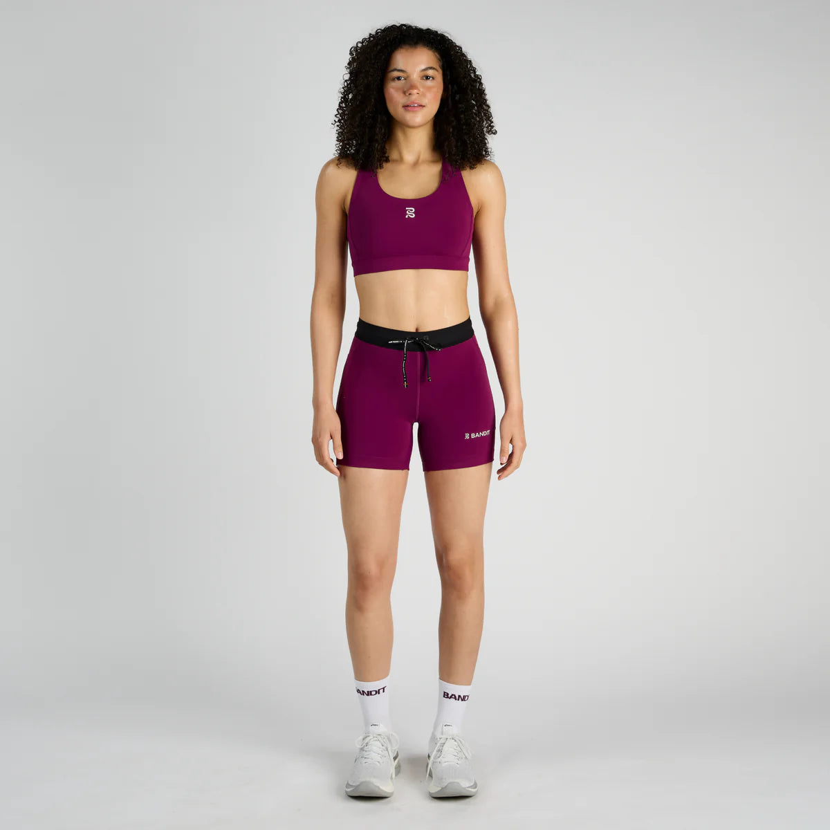 Bandit Stamina™ Scoop Neck Run Bra - Deep Plum