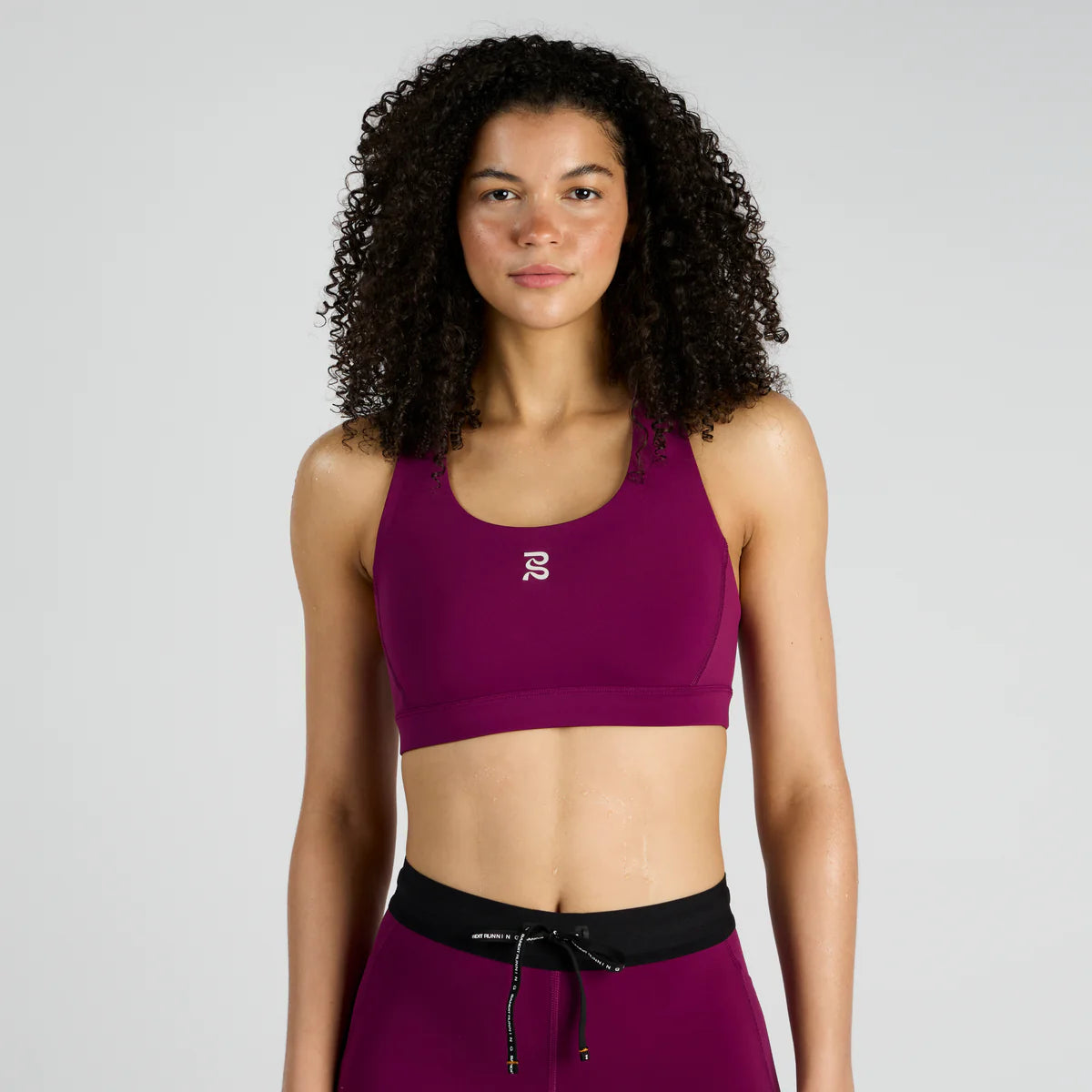 Bandit Stamina™ Scoop Neck Run Bra - Deep Plum