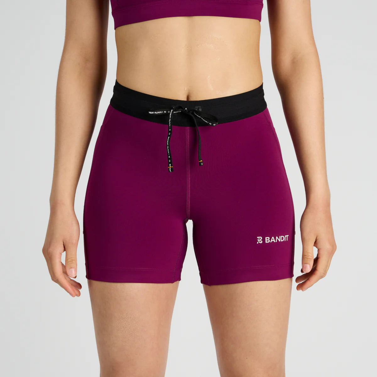 Bandit Stamina™ 5" Women's Compression Shorts - Deep Plum