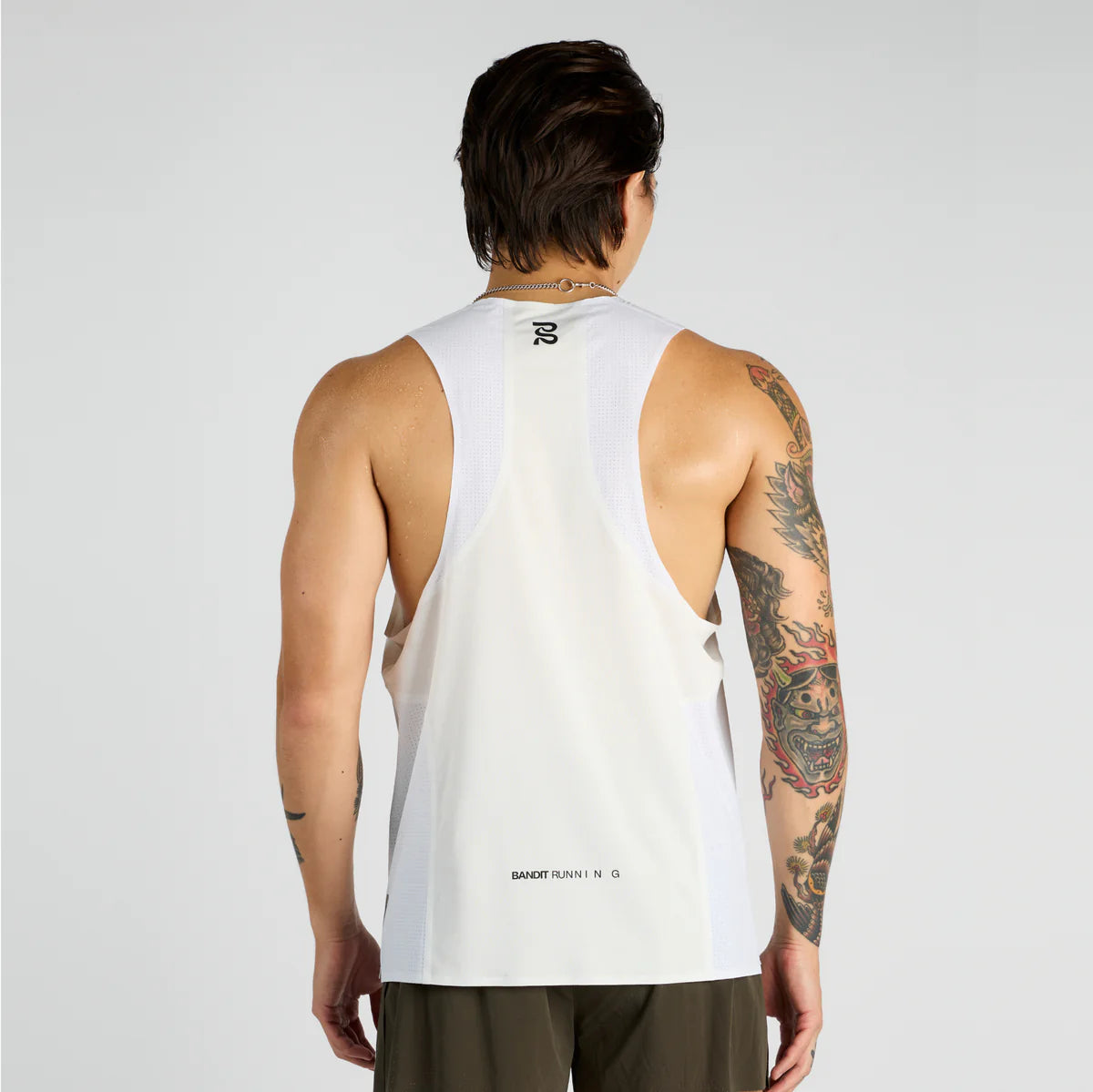 Bandit Vento™ Performance Singlet Pieced - White