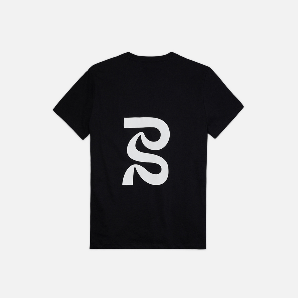 The Current Tee Unisex - Black - Interval Running