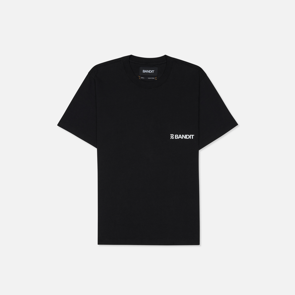 The Current Tee Unisex - Black - Interval Running