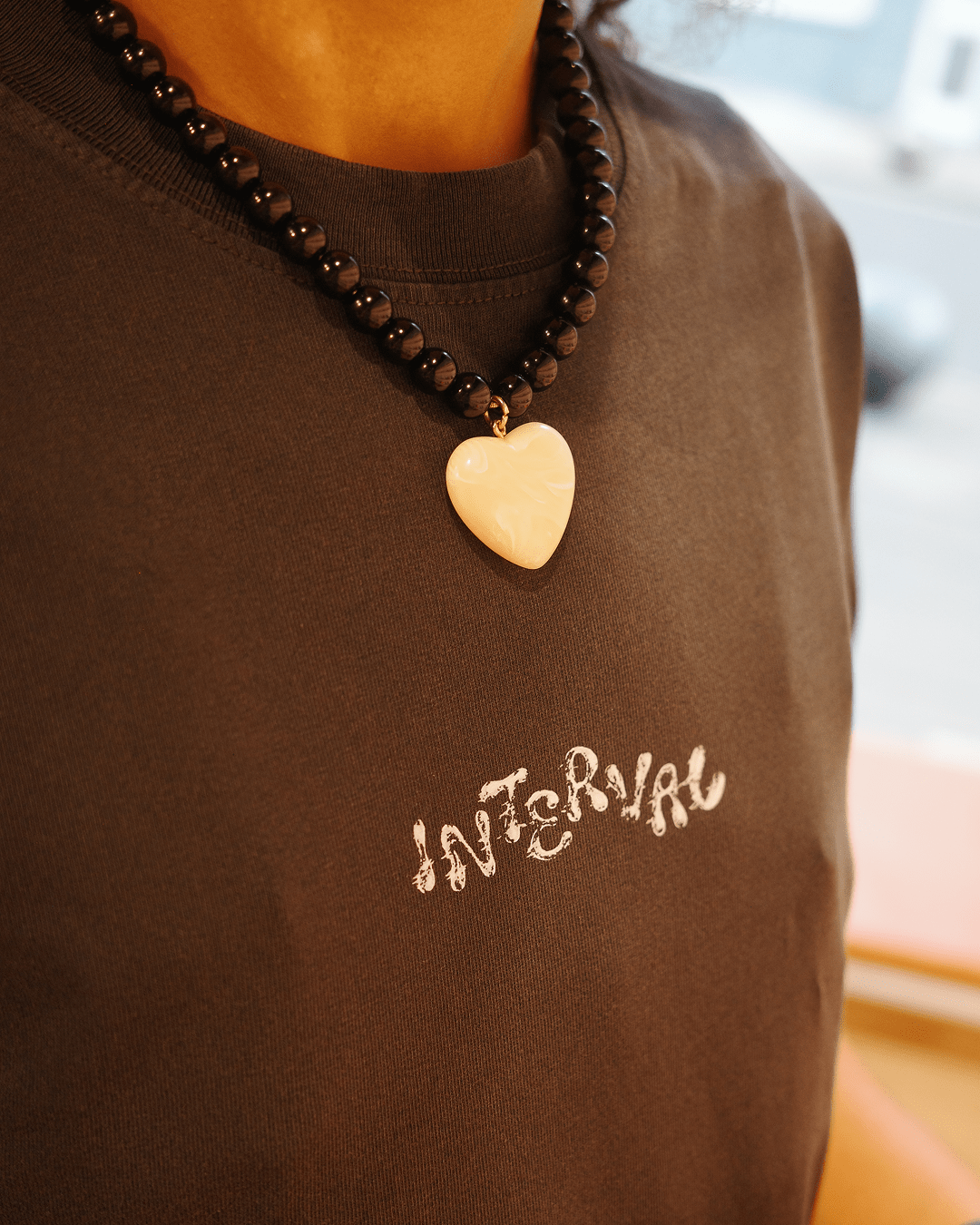 The Whippet amongst the Wolves – Vintage Black Tee - Interval Running