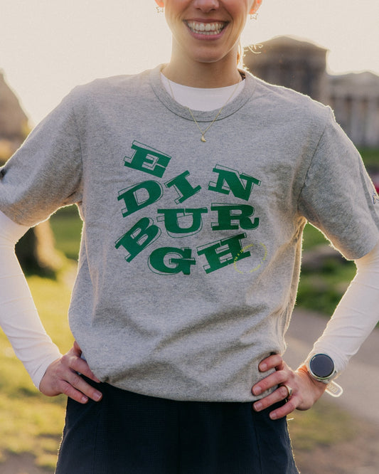 Tracksmith Edinburgh Grayboy – Unisex – Heather Gray - Interval Running
