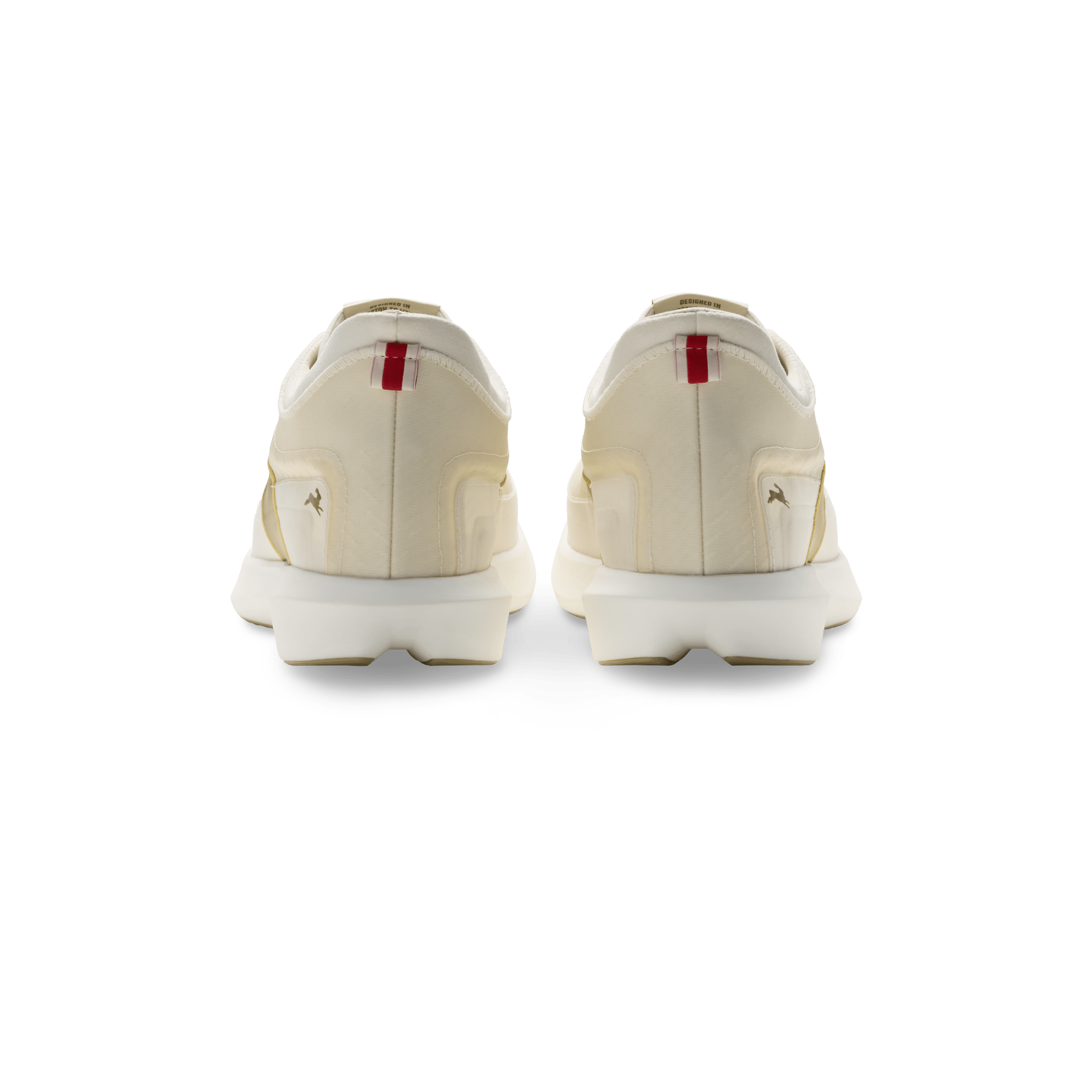 Tracksmith Eliot Racer - Unisex - Ivory/Gold - Interval Running