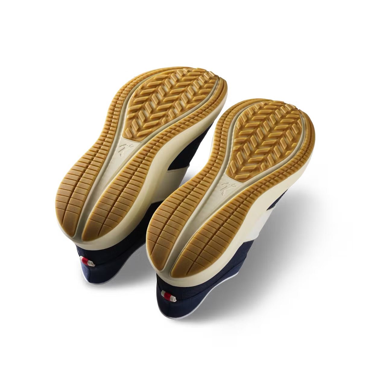 Tracksmith Eliot Runner - Unisex - Navy/Ivory/Ivory - Interval Running