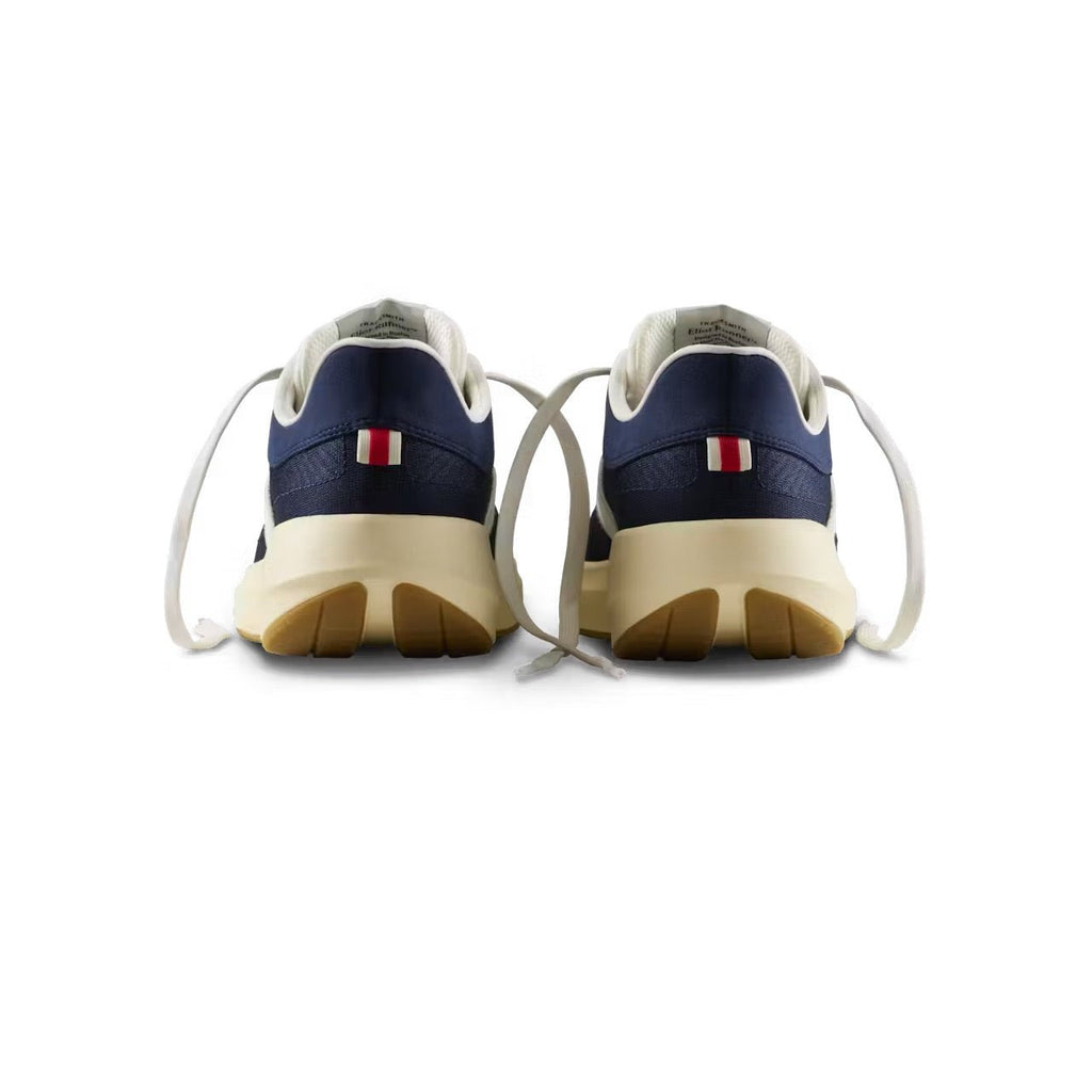 Tracksmith Eliot Runner - Unisex - Navy/Ivory/Ivory - Interval Running
